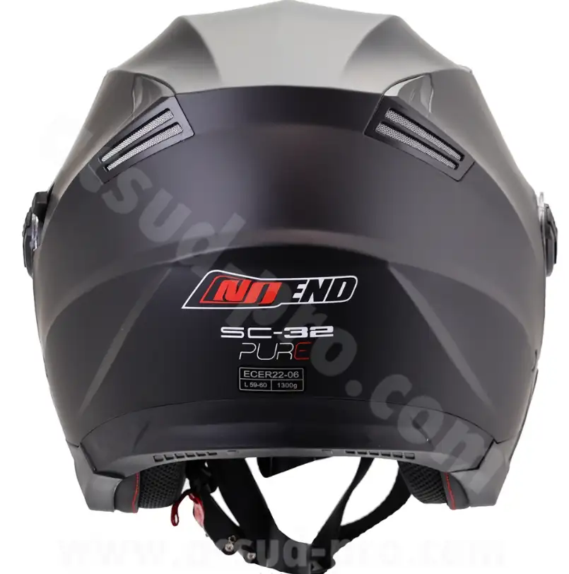 CASQUE JET NOEND PURE SC-32 DOUBLE ECRAN